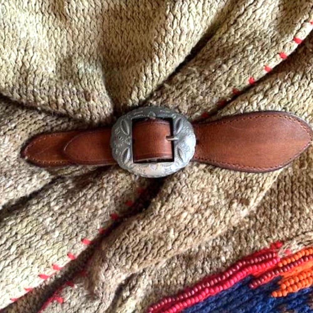 Ralph Lauren Handknit Southwestern Indian Head Blanket Cardigan Poncho XS Japan - Picture 4 of 13